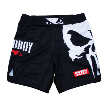 Bad Boy Guillotine Fight Shorts-Black